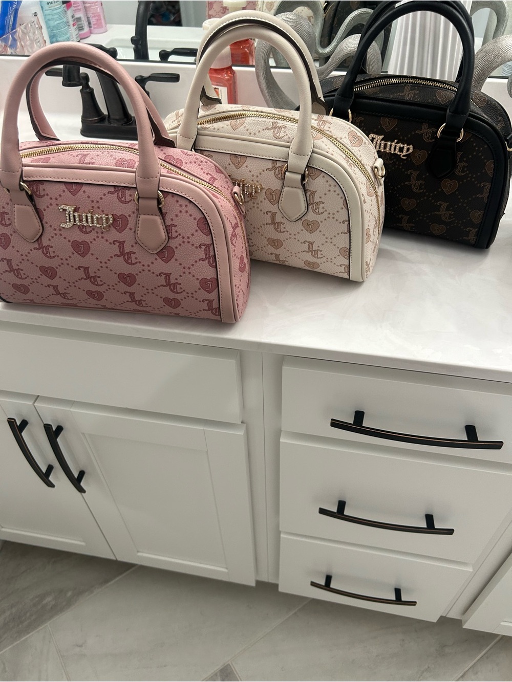 3 brand new Juicy Couture forever juicy satchel